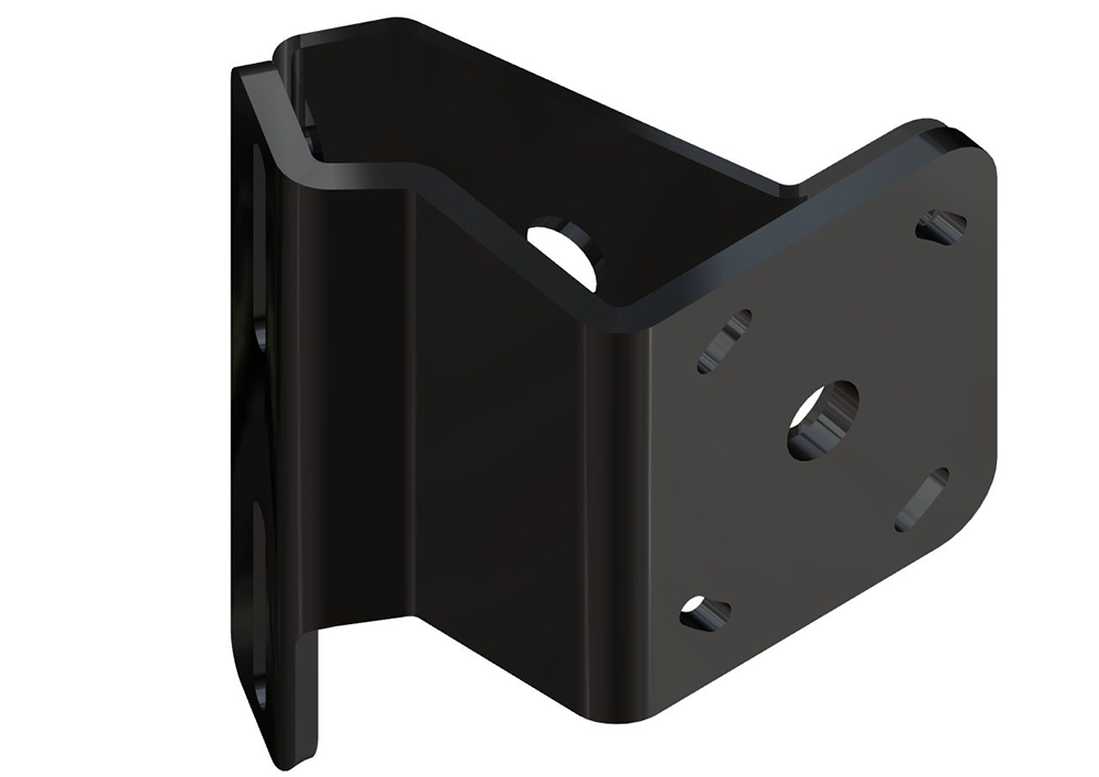 Power-Pole Braced Kit S-2-2 Starboard — Black