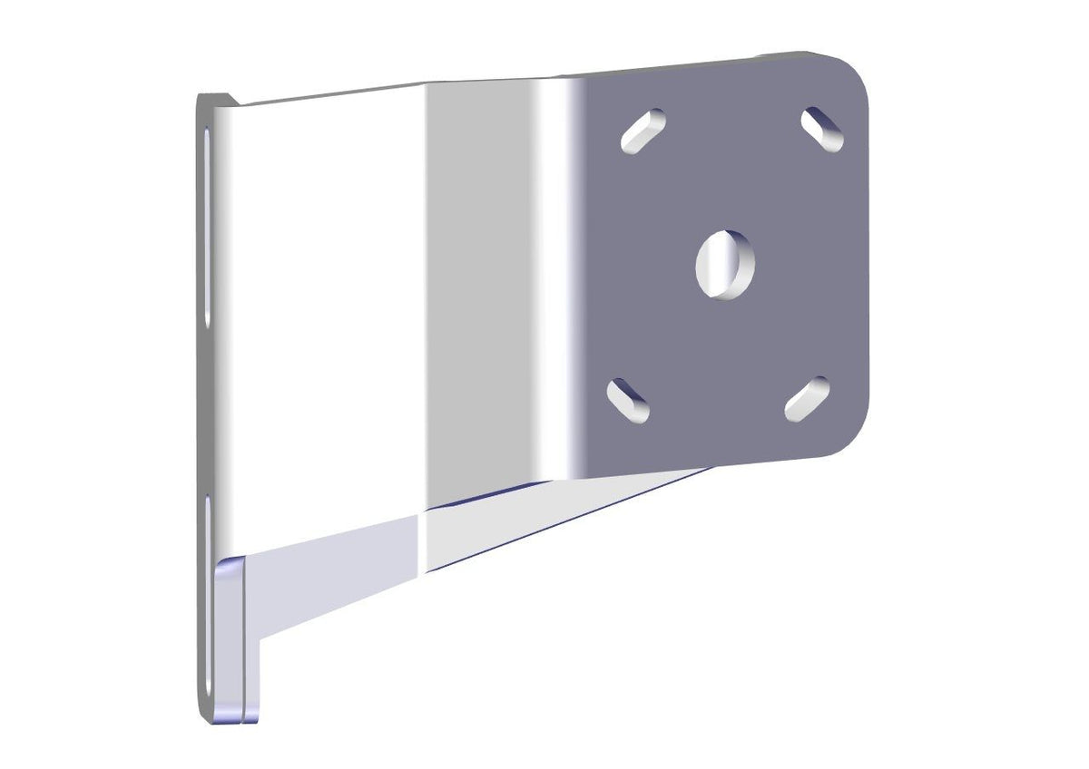 Power-Pole Braced Kit S-2-3 Starboard — White