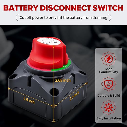 HEAVY DUTY BATTERY DISCONNECT SWITCH