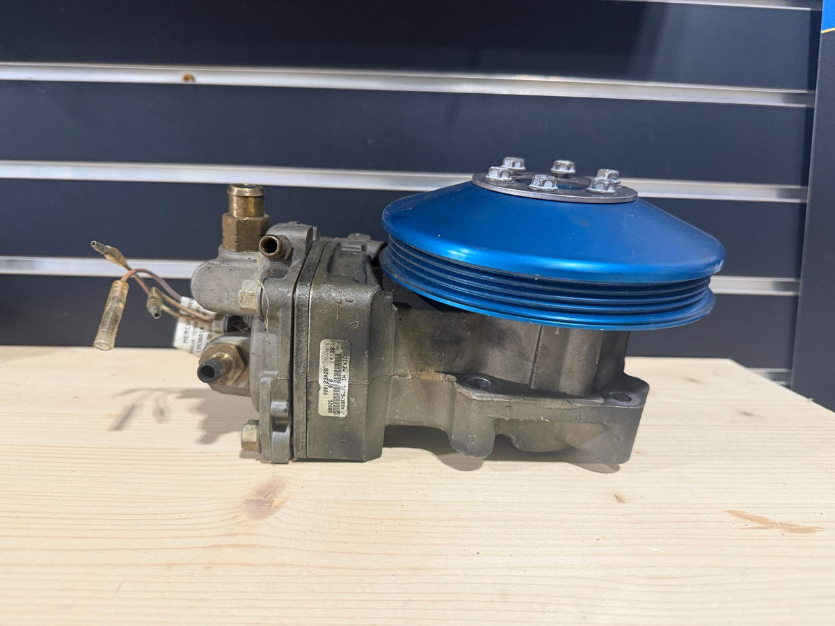 Used Mercury Pro XS air compressor 828123A28 side view