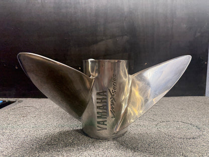 Used Yamaha VMAX T1 15 1/8 × 25 stainless steel propeller