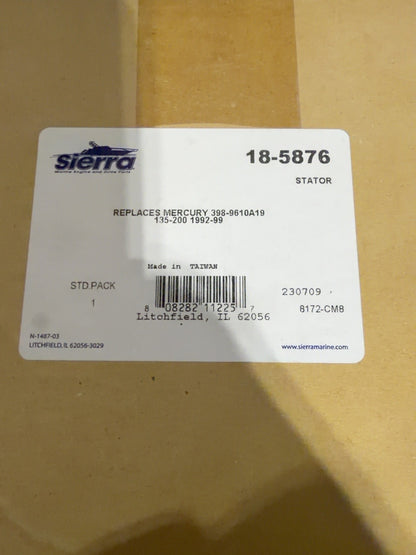 Actual Sierra 18-5876 packaging label