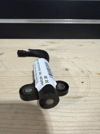 Used Mercury crankshaft position sensor 8M0082988 — actual item tip and label view