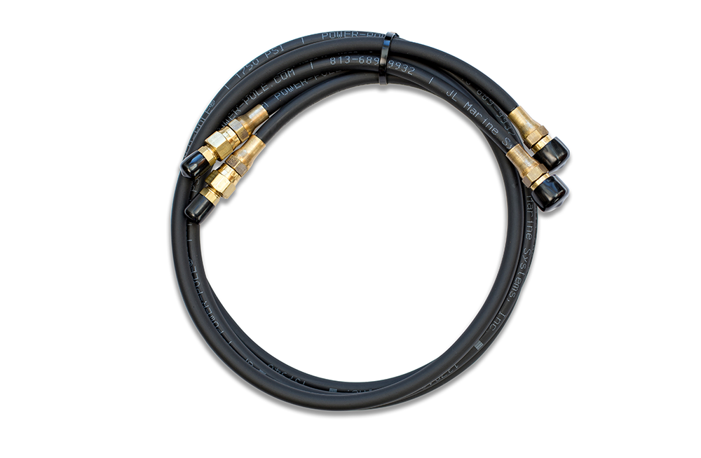 Power-Pole Hydraulic Hose Extension Kit — 5ft