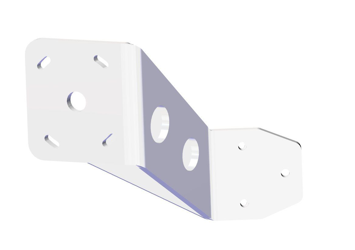 Power-Pole Plate Kit P-5-6 Port — White