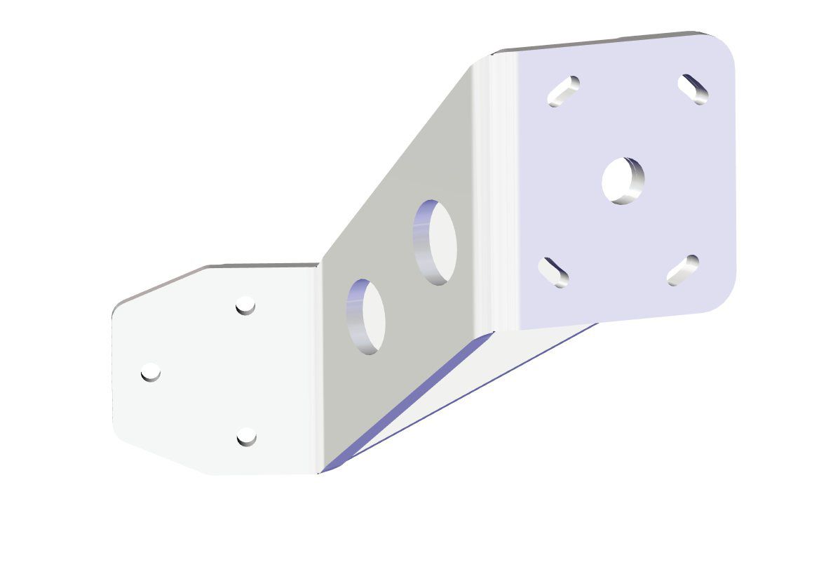 Power-Pole Plate Kit P-5-6 Starboard — White