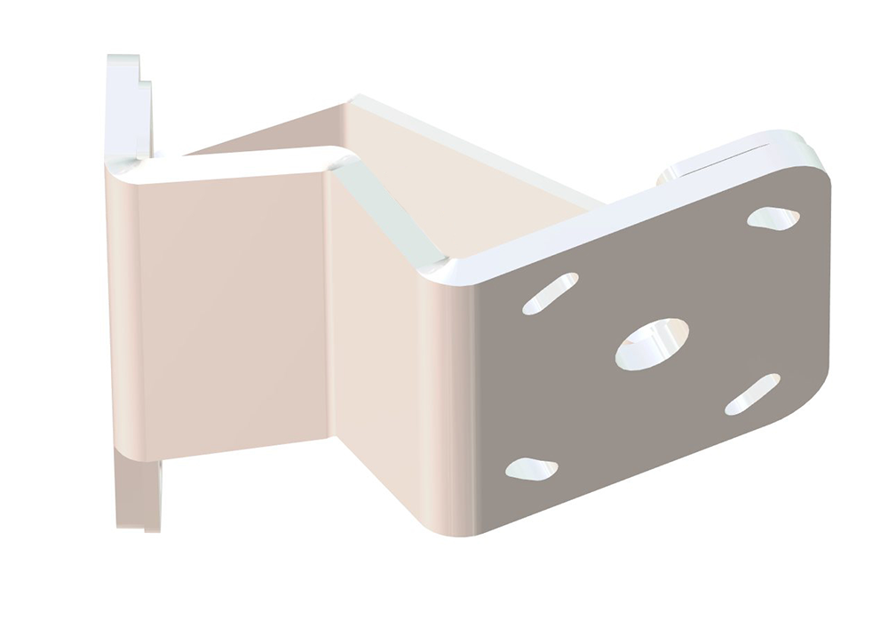 Power-Pole Braced Kit S-2-6 Starboard — White