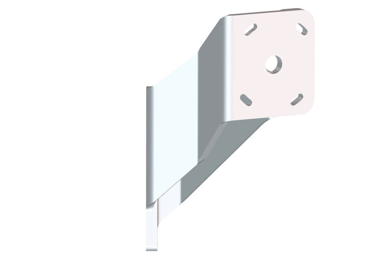 Power-Pole Braced Kit S-2-8 Starboard — White