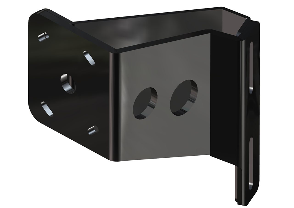 Power-Pole Braced Kit S-5-4 Port — Black