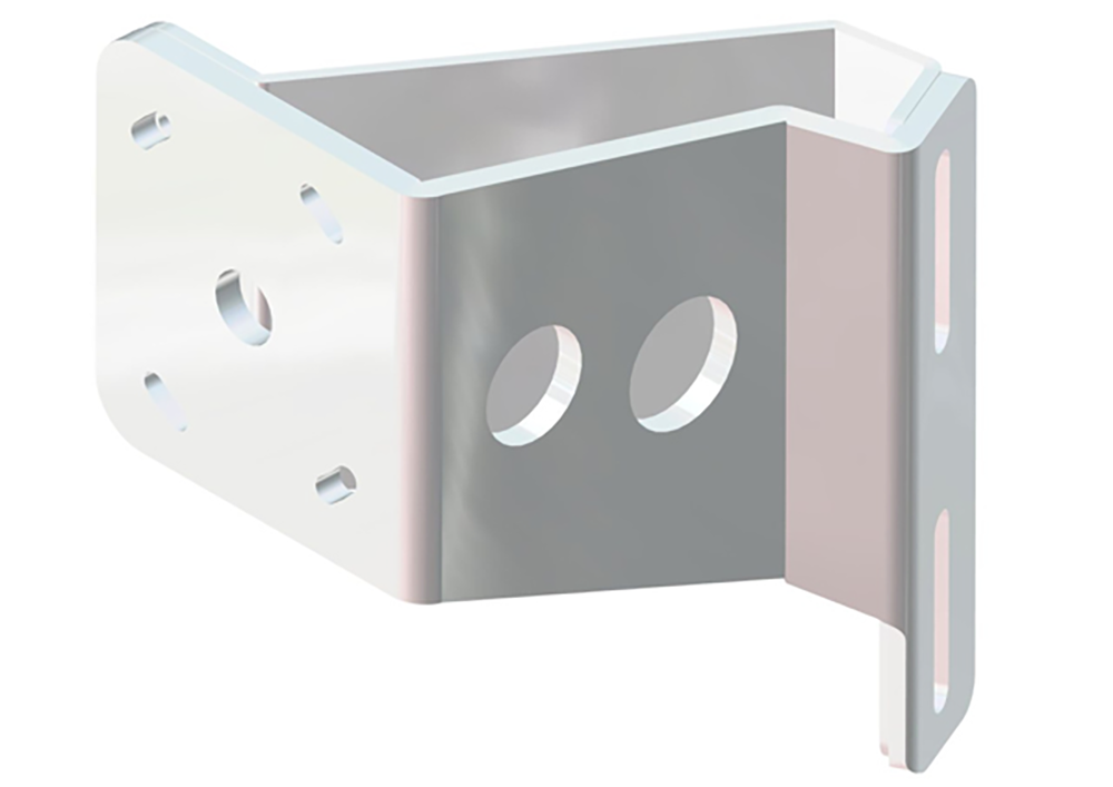 Power-Pole Braced Kit S-5-4 Port — White
