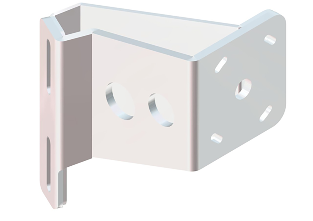 Power-Pole Braced Kit S-5-4 Starboard — White
