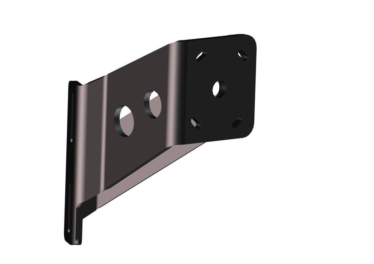 Power-Pole Braced Kit S-5-6 Starboard — Black
