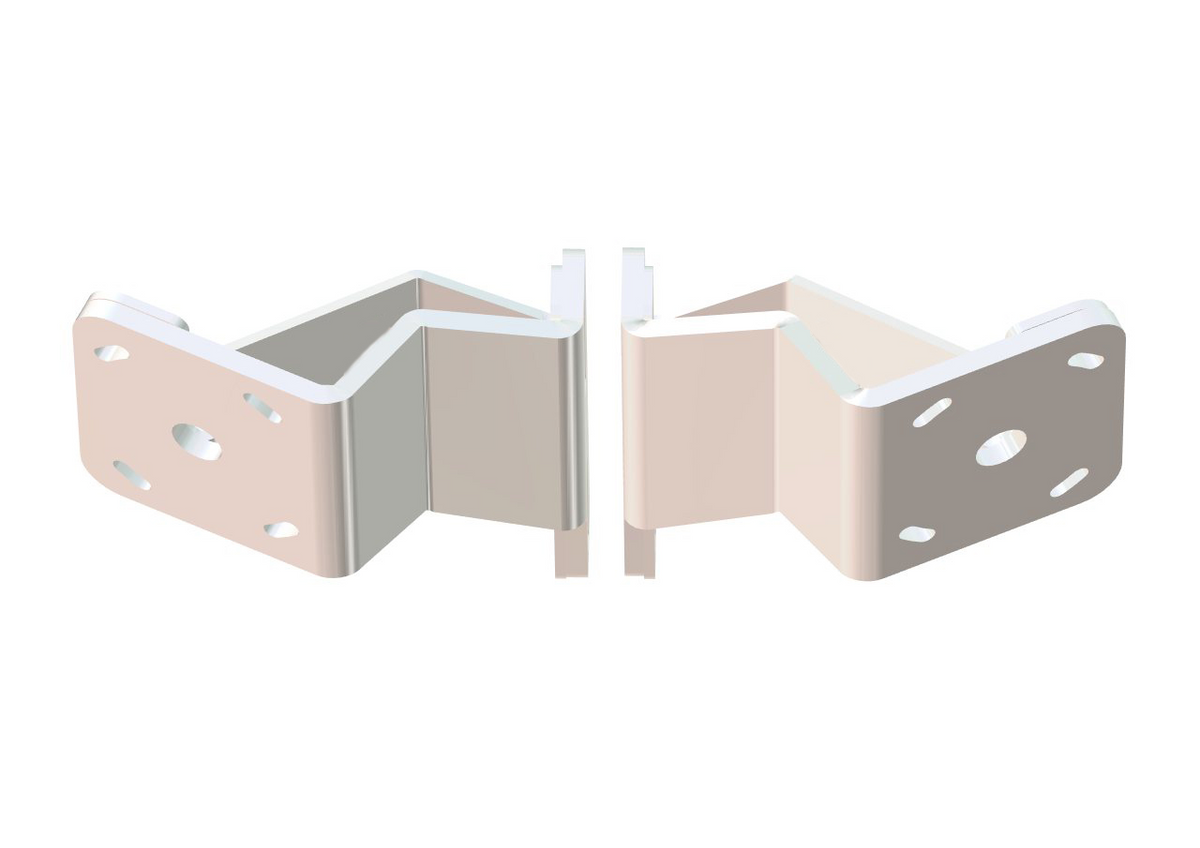 Power-Pole Dual Braced Kit S-2-6 — White
