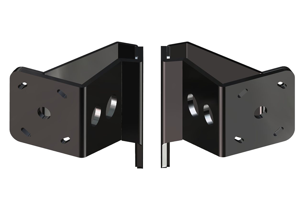 Power-Pole Dual Braced Kit S-5-4 — Black
