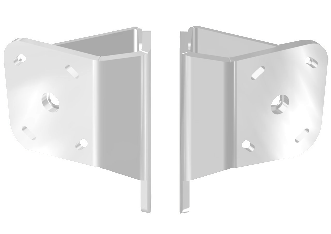 Power-Pole Dual Braced Kit S-N2-2 — White