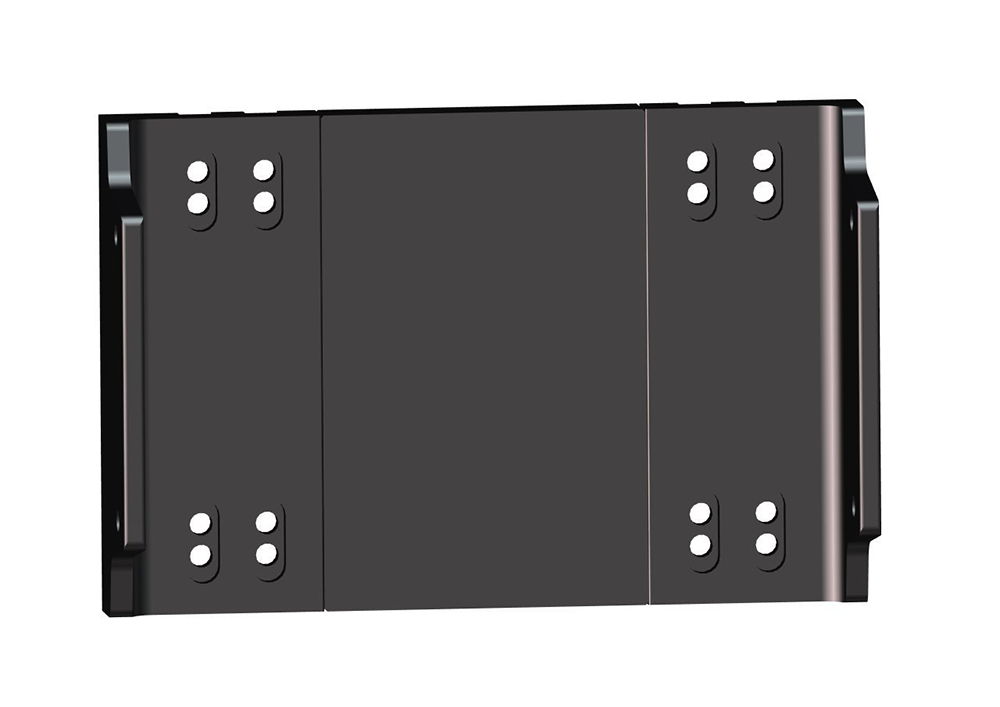 Power-Pole MtoS Dual Verado w/ Back Plate — Black