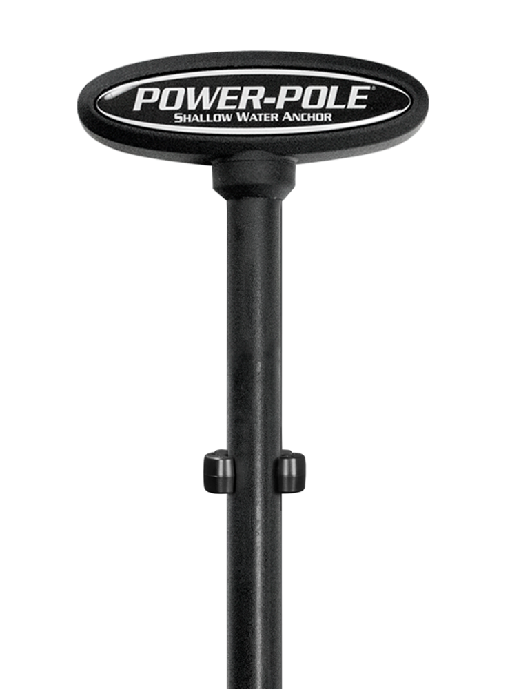 Power-Pole Spike Clip — Black